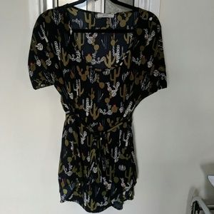 Modcloth Medium Format Memory Tunic in Cacti